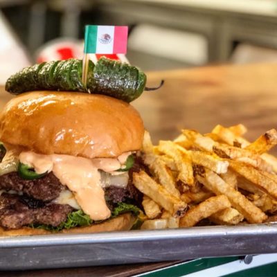 jalapenño burger
