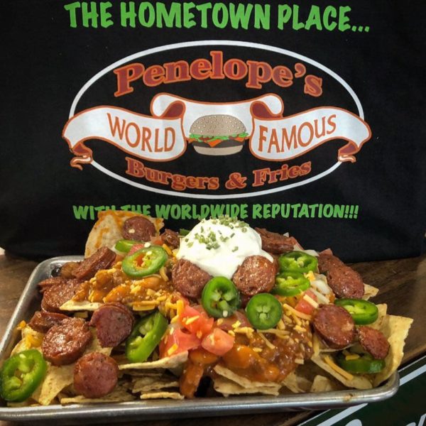 sausage nachos